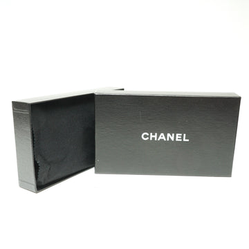 Chanel Long Wallet Black Leather