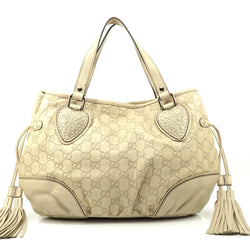 Pre-loved authentic Gucci Guccissima Tassel Tote Bag sale at jebwa.