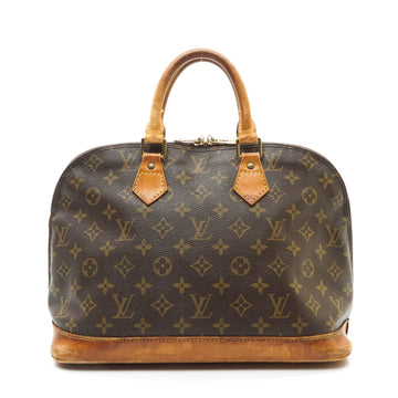 Louis Vuitton Alma Hand Bag Brown