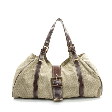 Fendi Tote Bag Brown Canvas