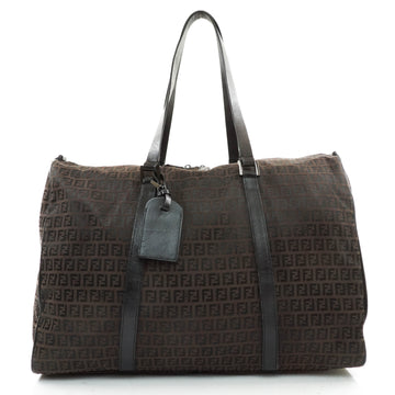 Fendi Zucchino Shoulder Bag Canvas