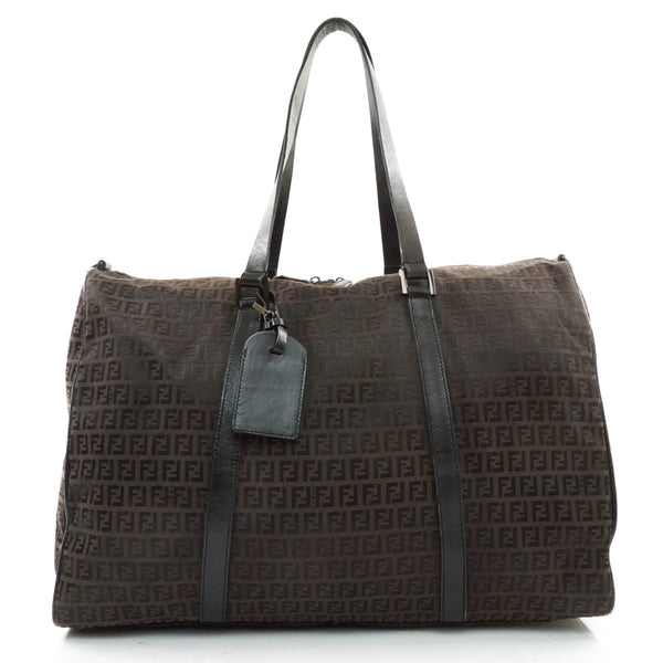 Fendi Zucchino Shoulder Bag Canvas