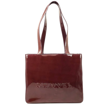 Pre-loved authentic Chanel Logo Embossed Shoulder Tote sale at jebwa