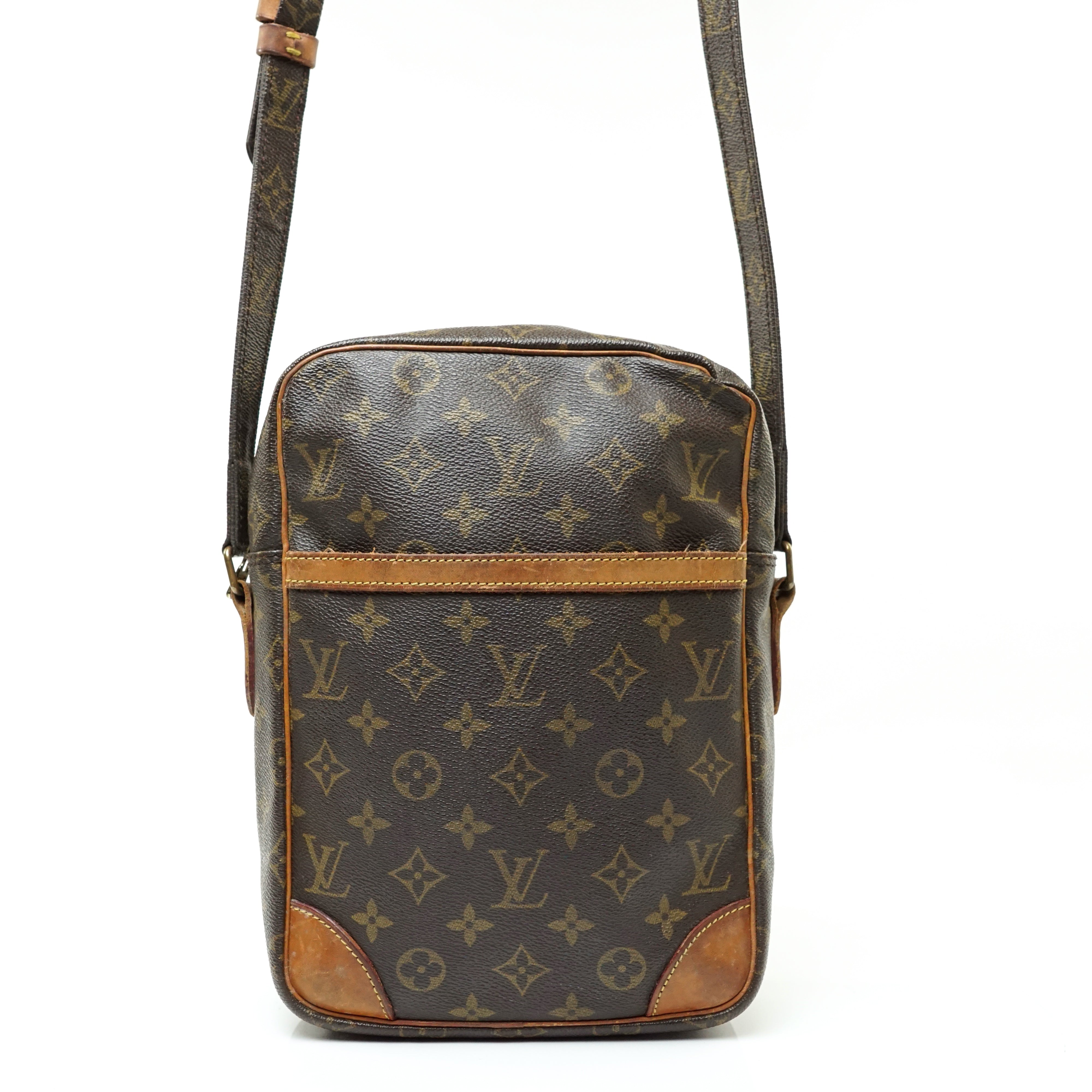 Authentic Louis Vuitton Monogram Shoulder Bag Danube MM Browns