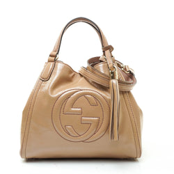 Gucci Soho Hand Bag Pink Patent