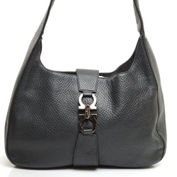 Pre-loved authentic Salvatore Ferragamo Gancini Hobo sale at jebwa.