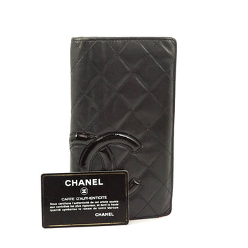 Pre-loved authentic Chanel Cambon Line Long Wallet sale at jebwa.