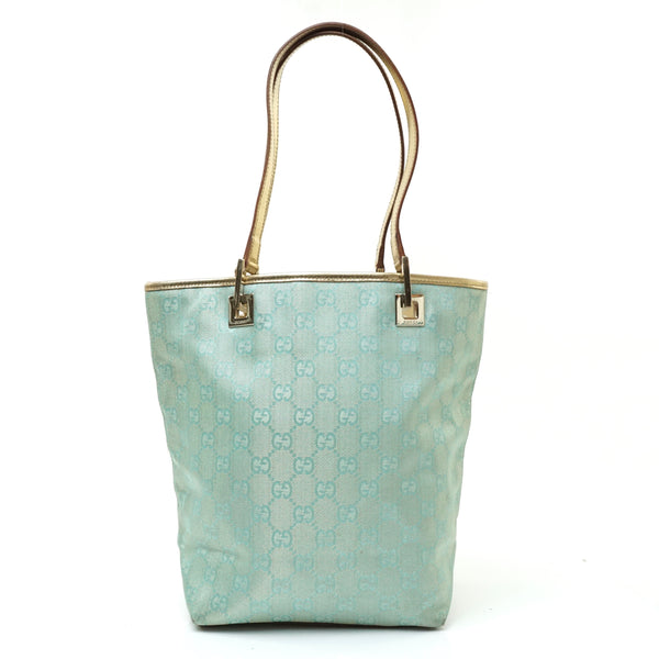 Pre-loved authentic Gucci Shoulder Bag Gg Light Blue sale at jebwa.