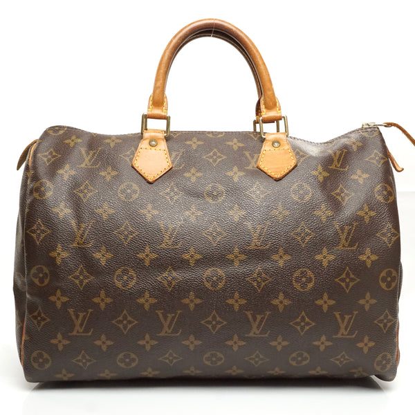 Pre-loved authentic Louis Vuitton Speedy 35 Boston Bag sale at jebwa