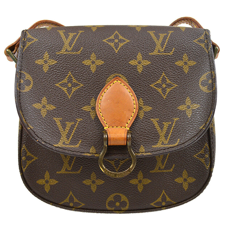 Louis Vuitton Ebene brown Monogram Canvas Saint Cloud PM Shoulder Bag