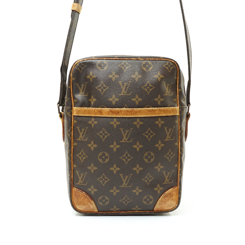 Louis Vuitton - Authenticated Danube Handbag - Cloth Brown Plain for Women, Very Good Condition
