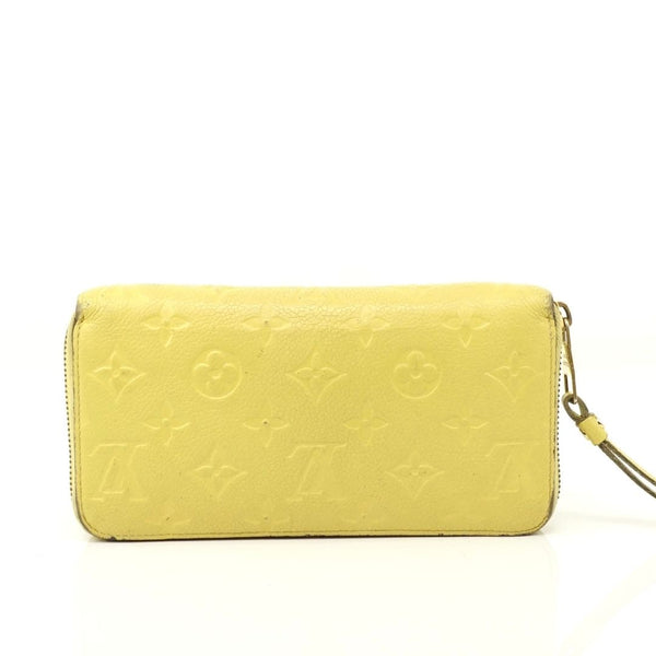 Louis Vuitton Zippy Wallet Yellow