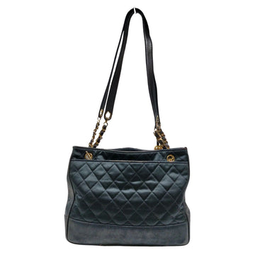 Chanel Shoulder Bag Black Nylon