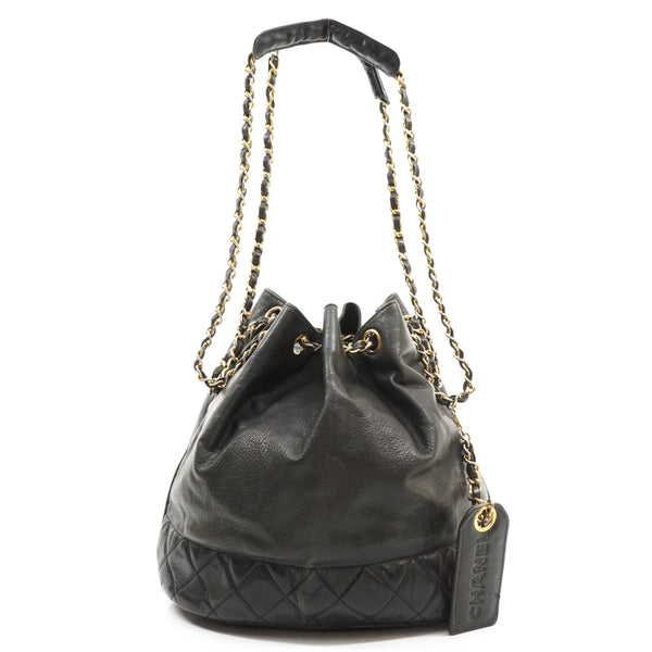 Chanel Crossbody Bag Black Calf
