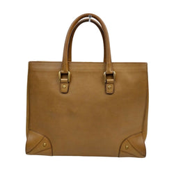 Gucci Tote Bag Brown Leather