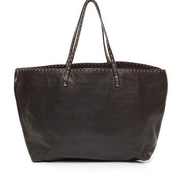 Pre-loved authentic Fendi Selleria Tote Bag Brown sale at jebwa