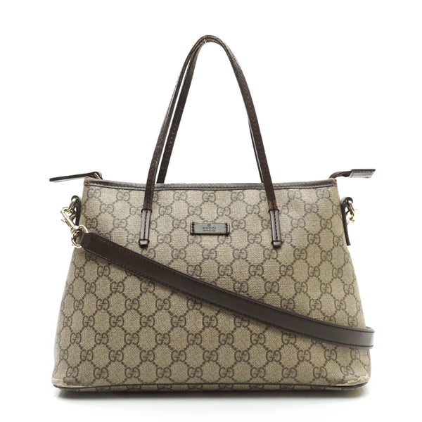 Gucci Gg Hand Bag Crossbody Brown