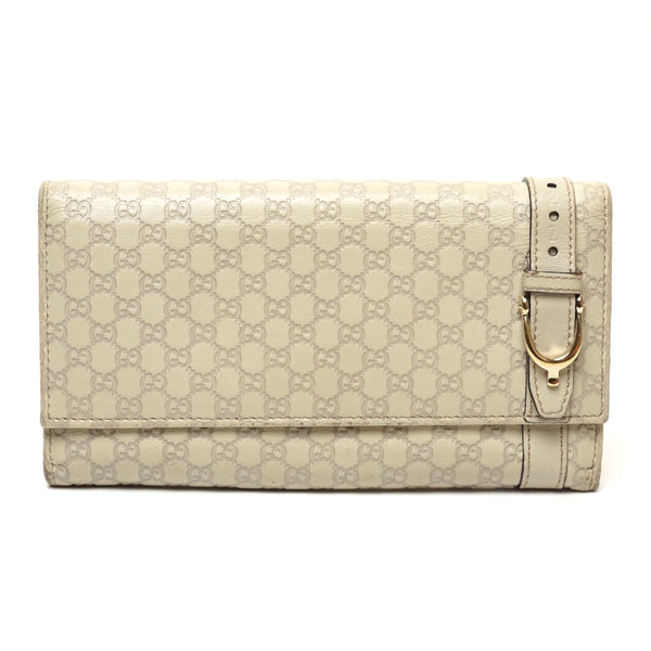 Gucci Micro Gg Logo Pattern Ivory
