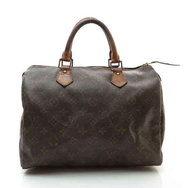 Louis Vuitton Speedy 30 Satchel Bag