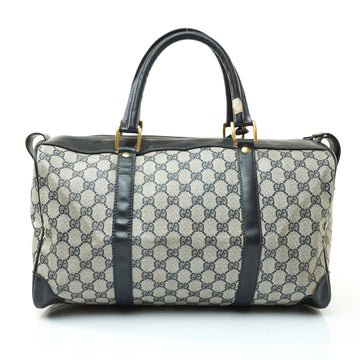 Gucci Boston Bag Pvc Navy Blue