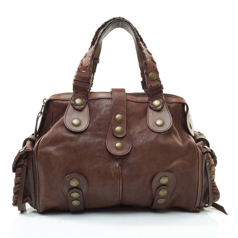 Chloe Silverado Hand Bag Leather Chloe Silverado Hand Bag Leather