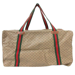 Gucci Micro Gg Travel Bag Brown