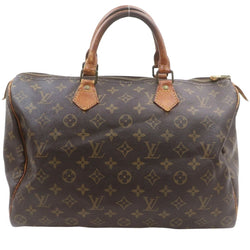 Louis Vuitton Speedy 35 Satchel Bag