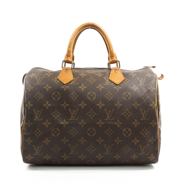 Louis Vuitton Speedy 30 Satchel Bag