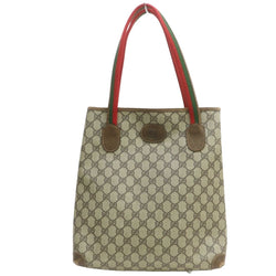 Gucci Tote Bag Light Brown Coated