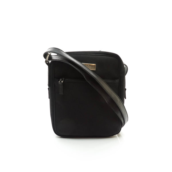 Gucci Crossbody Bag Black Canvas