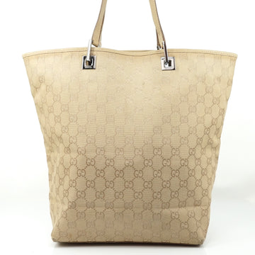 Gucci Tote Bag Beige Canvas