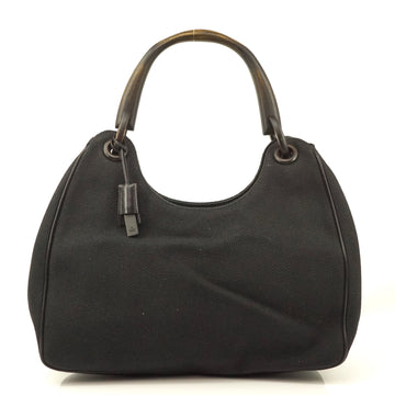 Gucci Tote Bag Black Canvas