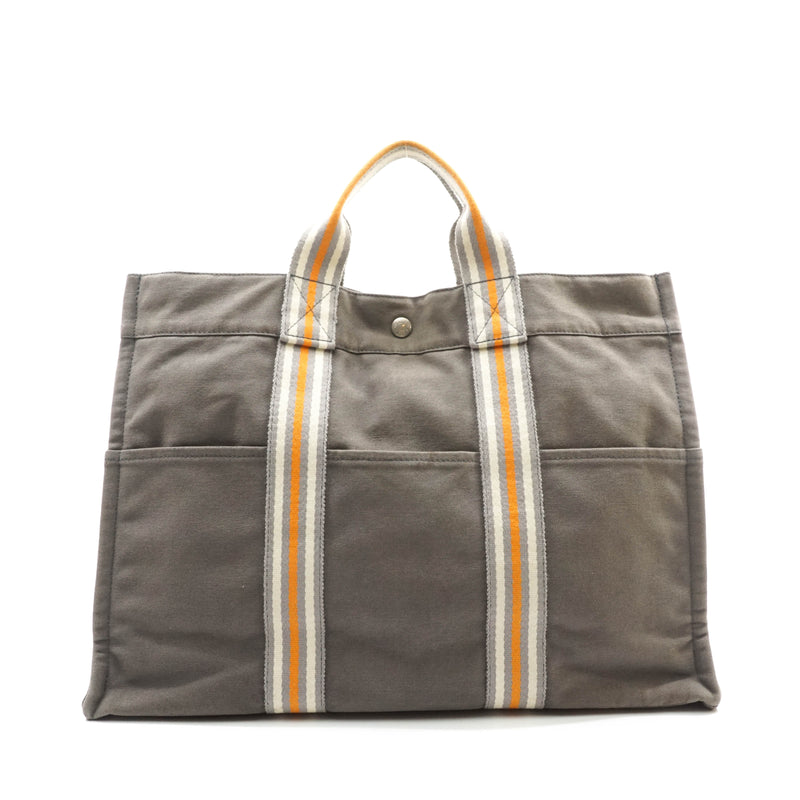 Hermes Fourre-Tout Hand Bag Canvas