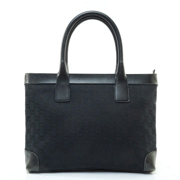 Pre-loved authentic Gucci Tote Bag Black Canvas sale at jebwa.