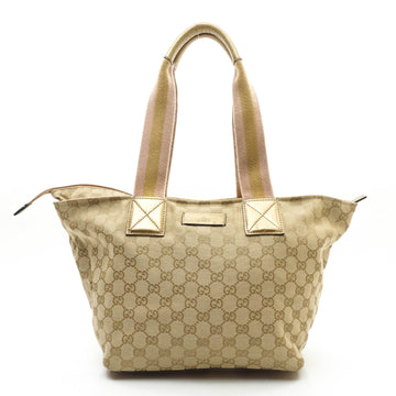 Gucci Tote Bag Light Brown Canvas