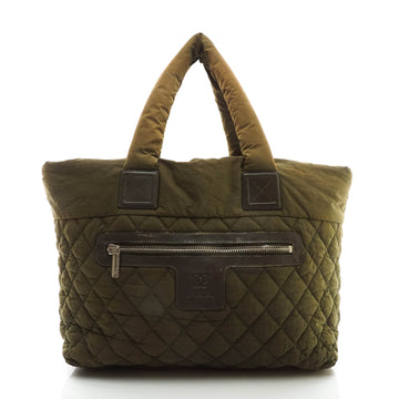 Chanel Coco Cocoon Tote Bag Olive