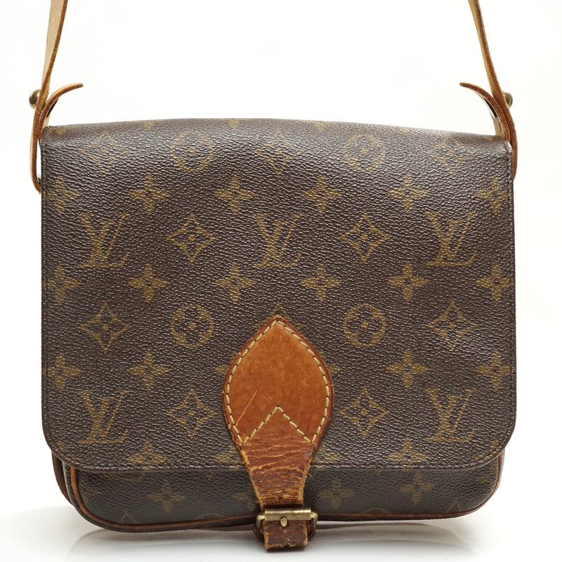 Louis Vuitton, Bags, Authentic Vintage Louis Vuitton Monogram Cartouchiere  Crossbody Pm