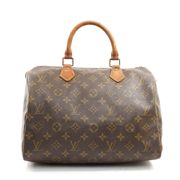 Louis Vuitton Speedy 30 Satchel Bag