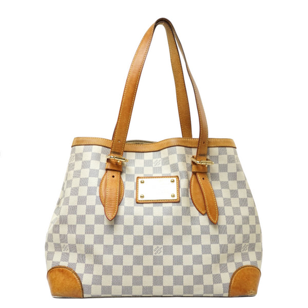 Pre-loved authentic Louis Vuitton Hampstead Mm Tote Bag sale at jebwa.