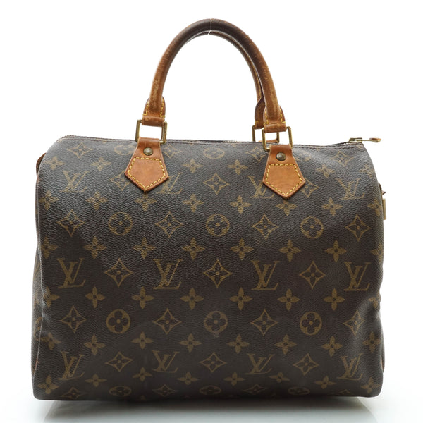 Louis Vuitton Speedy 30 Satchel Bag