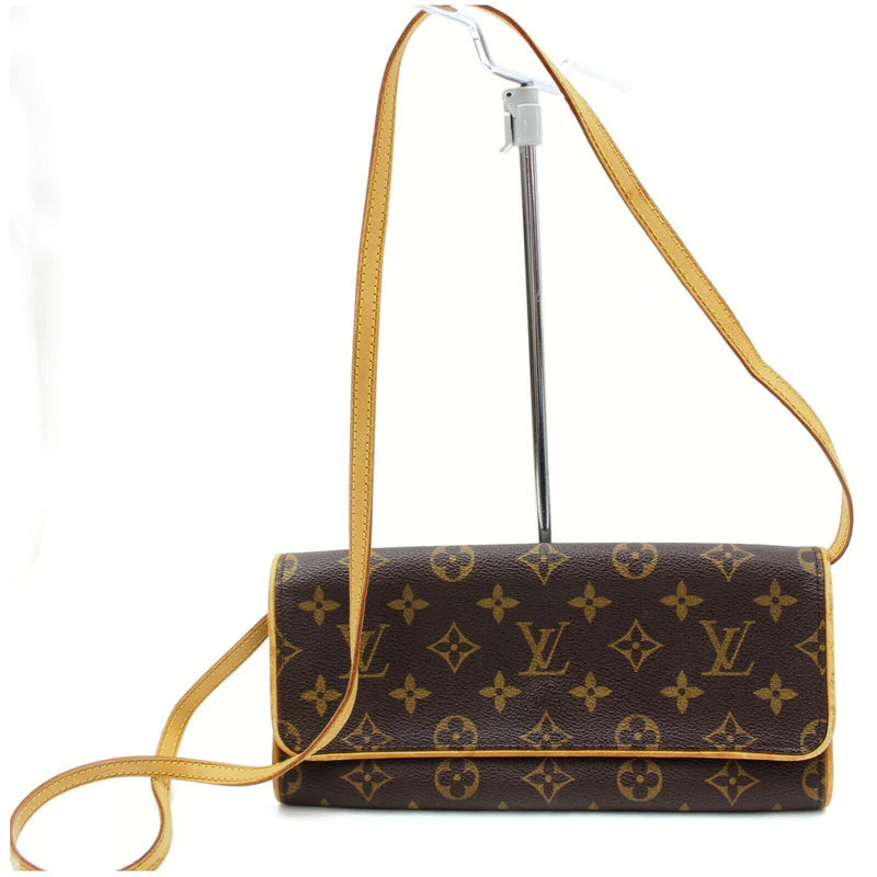 Pre-Owned Louis Vuitton Pochette Twin GM Crossbody Bag - Good Condition 