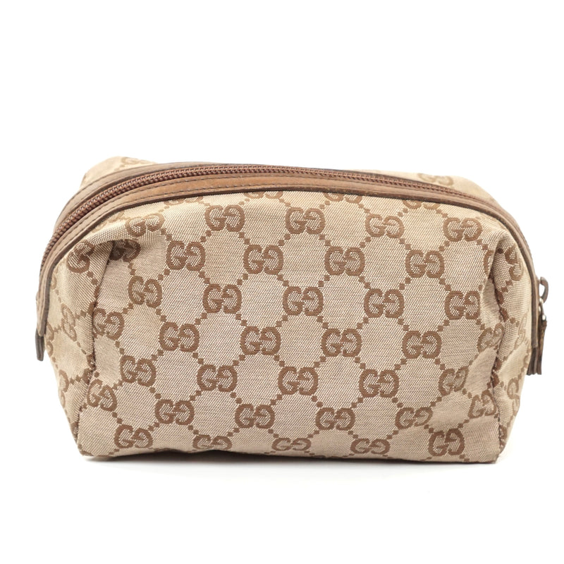 Gucci Gg Cosmetic Pouch Canvas