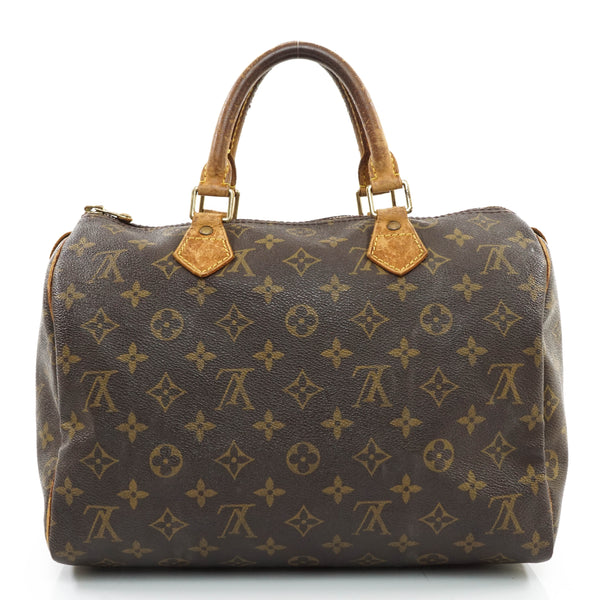 Louis Vuitton Speedy 30 Satchel Bag