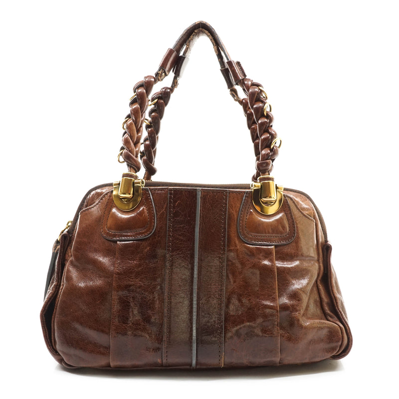 Chloe Silverado Hand Bag Leather