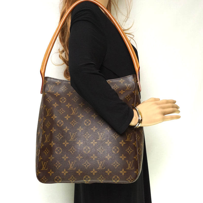 What Goes Around Comes Around Louis Vuitton Monogram Looping Gm Shoulder Bag