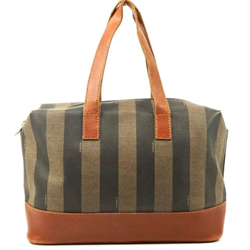 Pre-loved authentic Fendi Beige Boston Hand Bag sale at jebwa