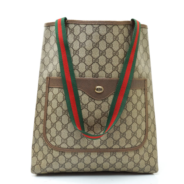 Gucci Sherry Gg Tote Bag Beige