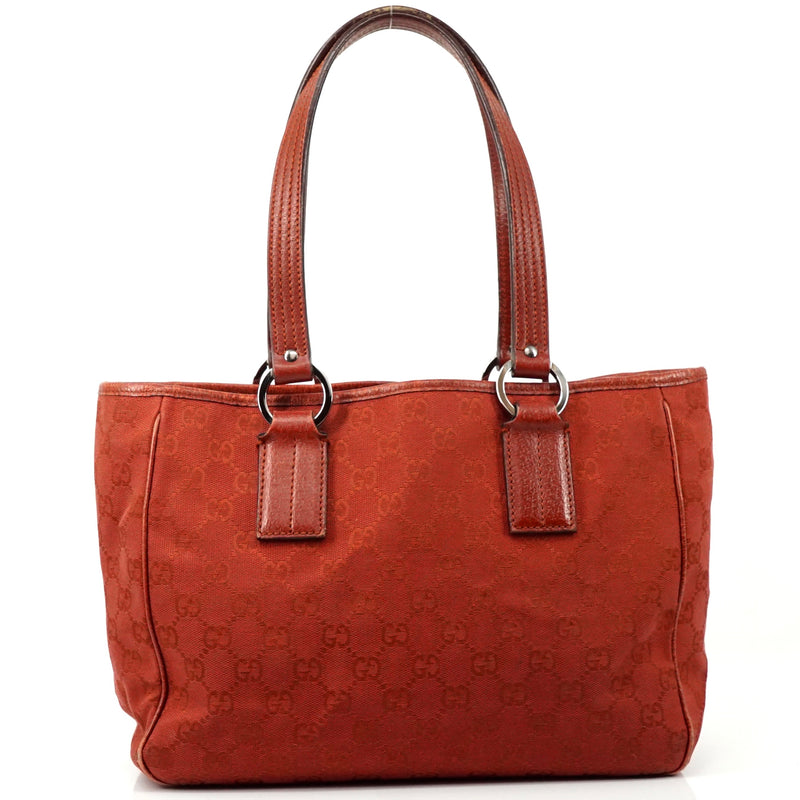 Gucci Shoulder Bag Red Canvas
