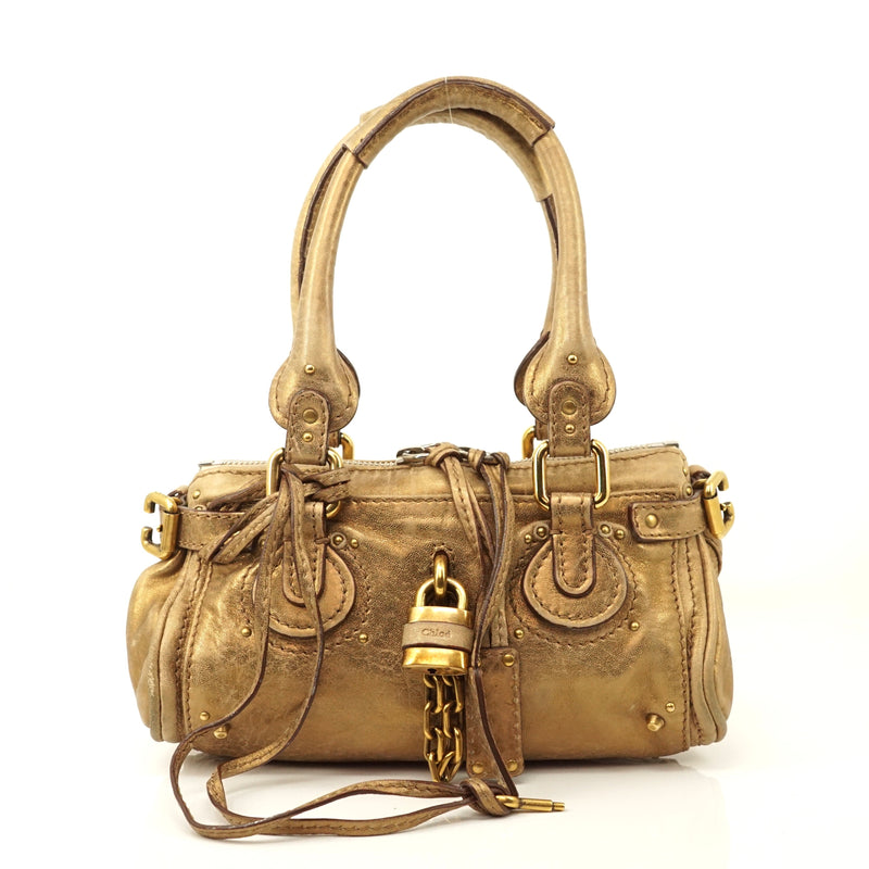 Pre-loved authentic Chloe Mini Paddington Handbag sale at jebwa