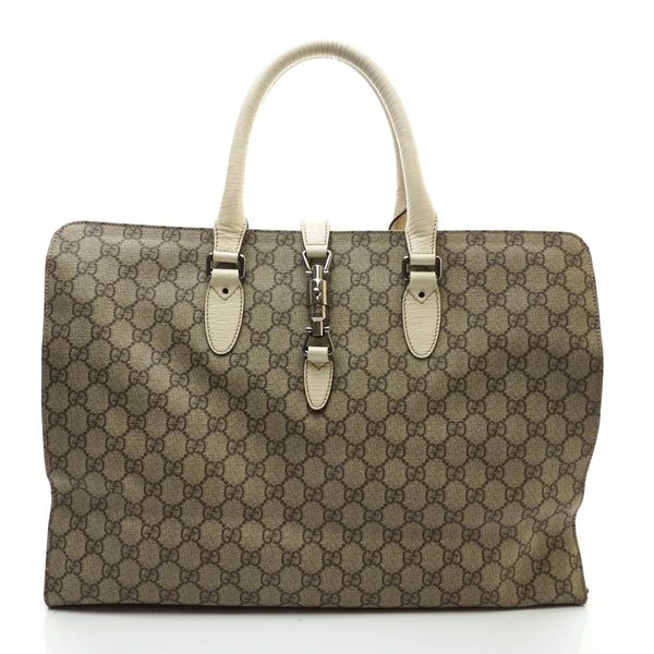Gucci Jackie Gg New Tote Bag Pvc